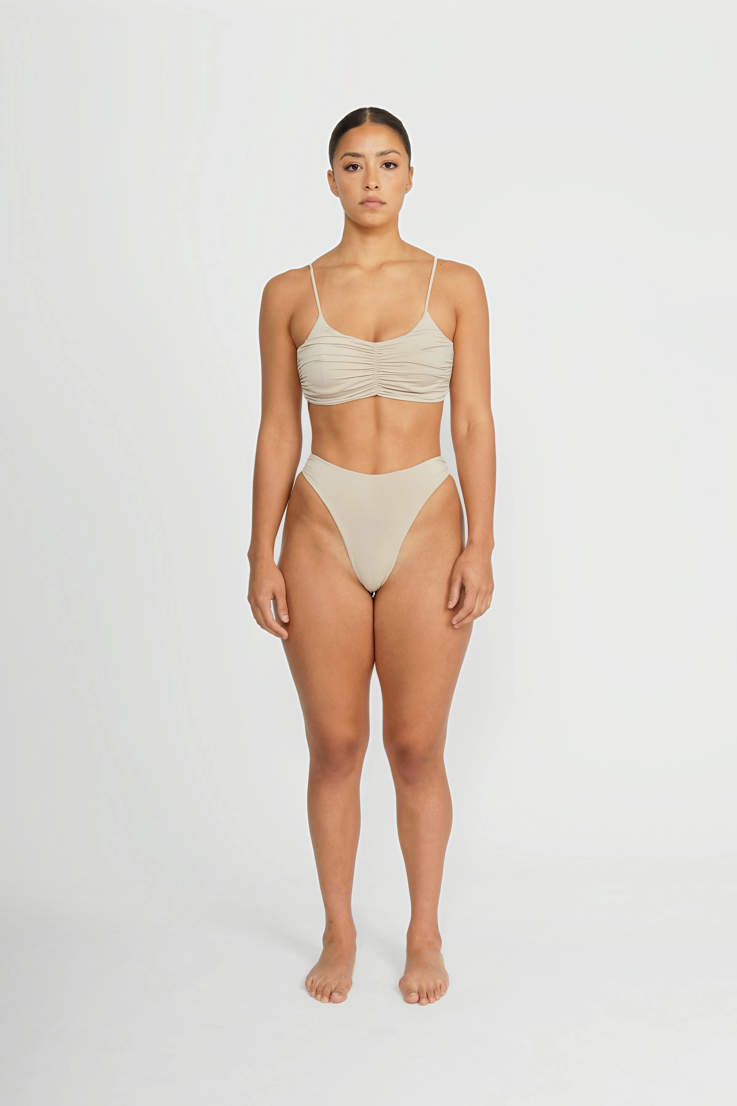 Reese Underwire Top - Coconut soft fabric swimwear women, resort swimwear for ladies
