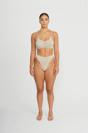 Reese Underwire Top - Coconut soft fabric swimwear women, resort swimwear for ladies