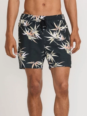 Resort Elastic 16'' Boardshorts men's boardshorts swimwear, long swim shorts for men