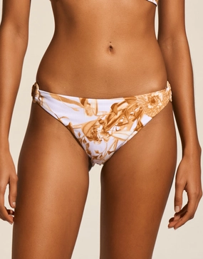 Reverie Ring Side Bikini Pant - Dreamy Pastels adjustable swim bottoms women, flattering bikini bottoms