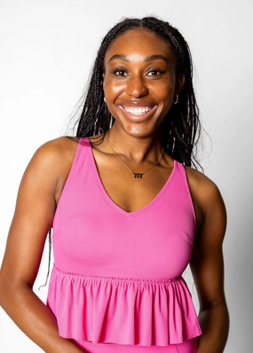 Ribbed Azalea Pink | V-Neck Top tankini swim tops, adjustable bikini tops