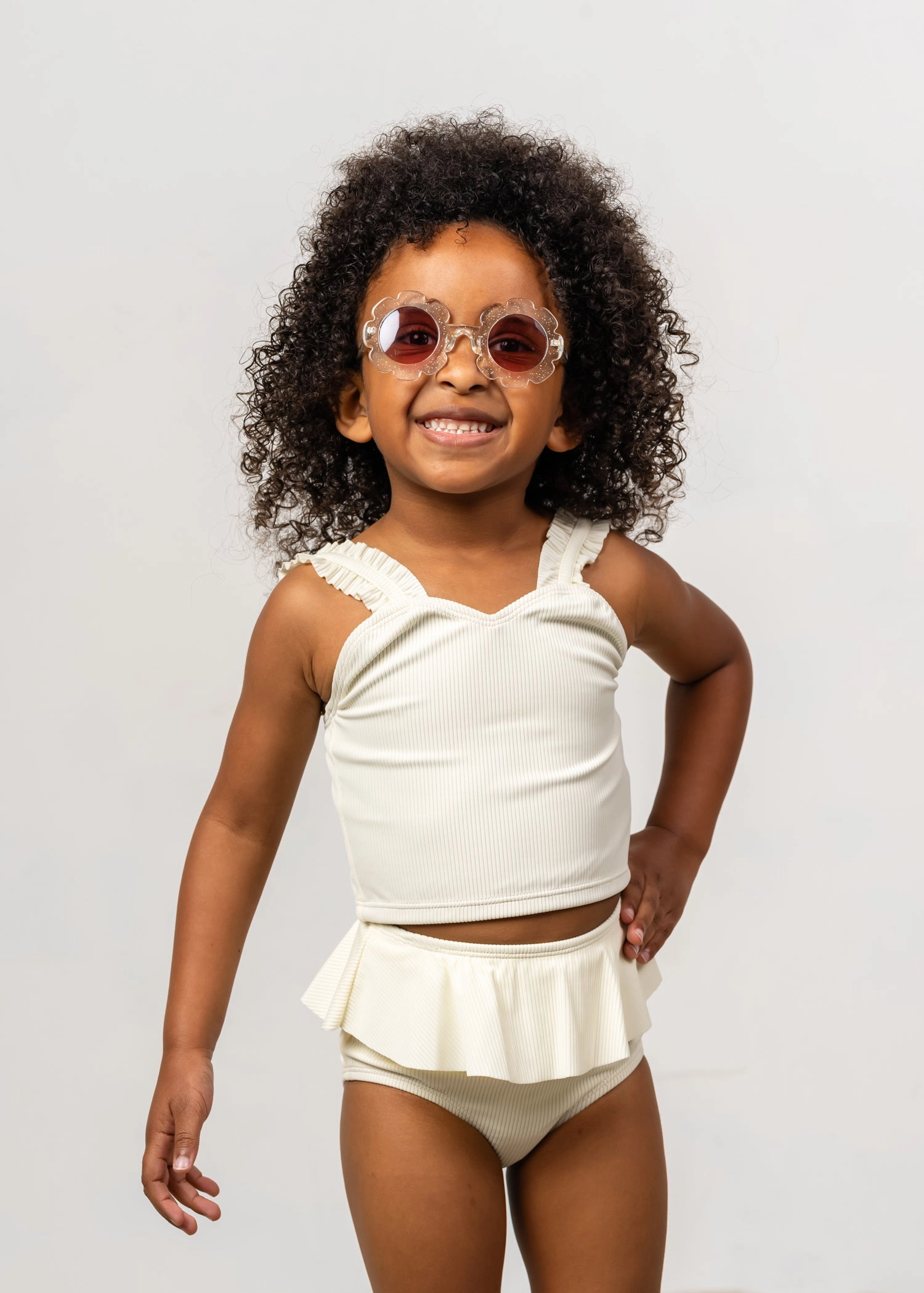 Ribbed Ivory | Mini Ripple Top