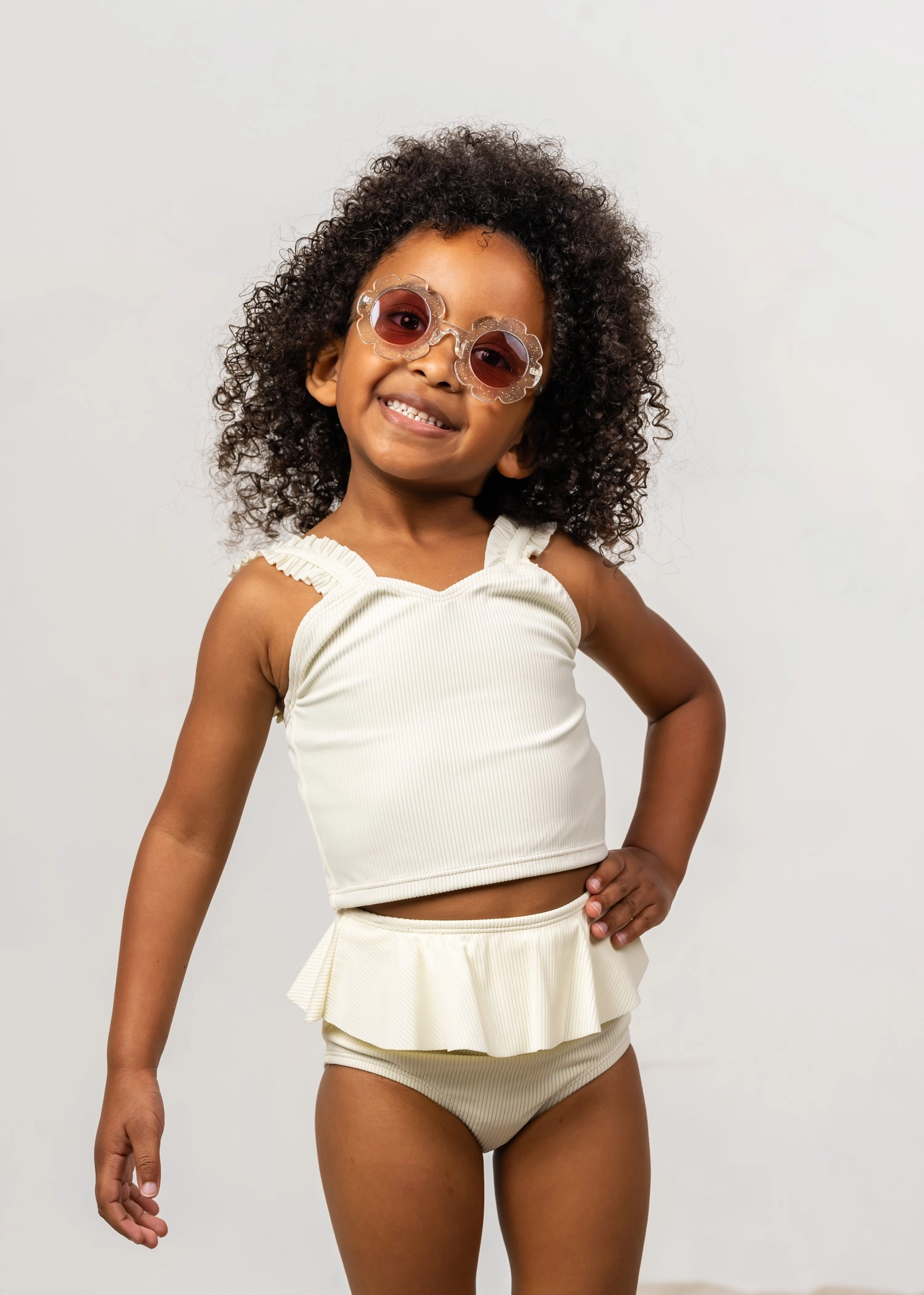 Ribbed Ivory | Mini Ripple Top