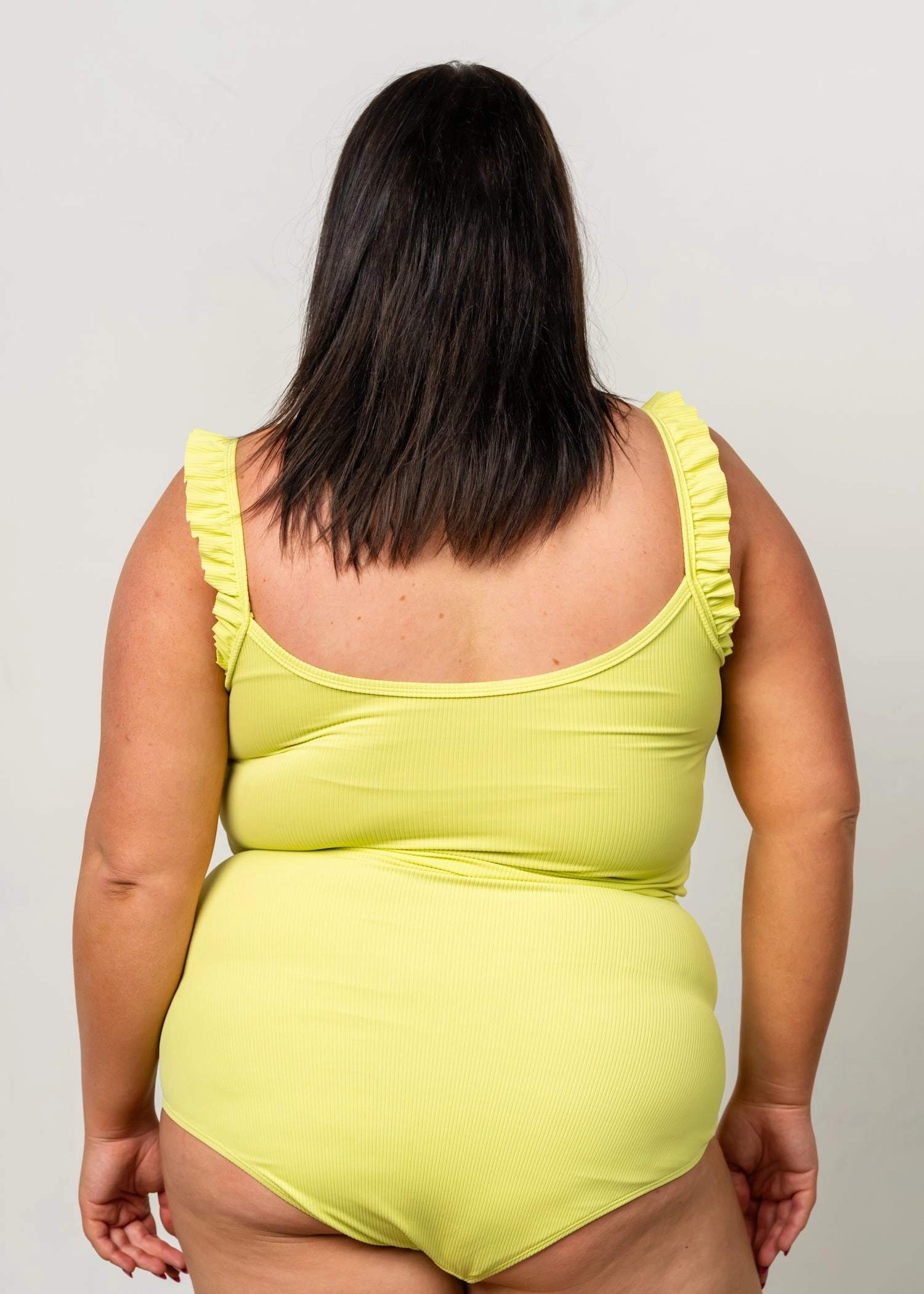 Ribbed Limelight | Flutter Top
