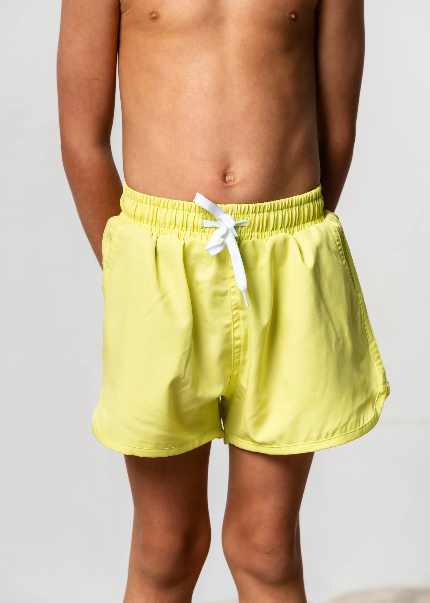Ribbed Limelight | Mini Retro Shorties
