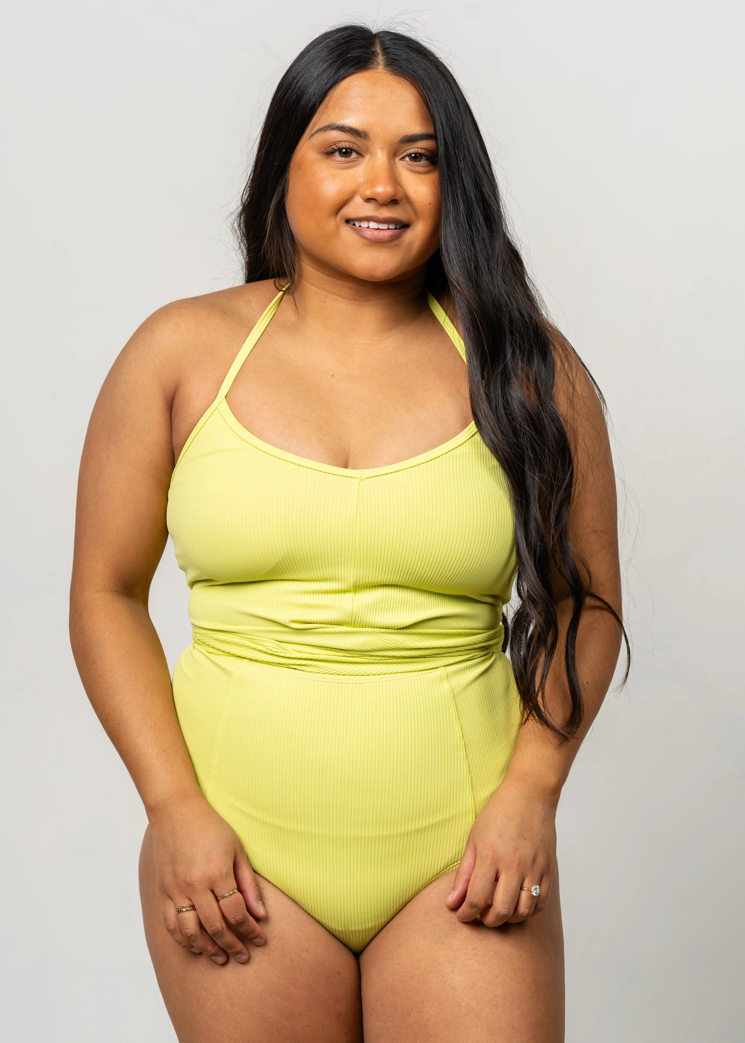 Ribbed Limelight | Tied-Up Top