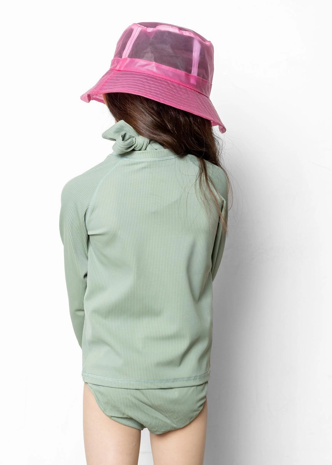Ribbed Sage | Mini Rashguard Top (Unisex)