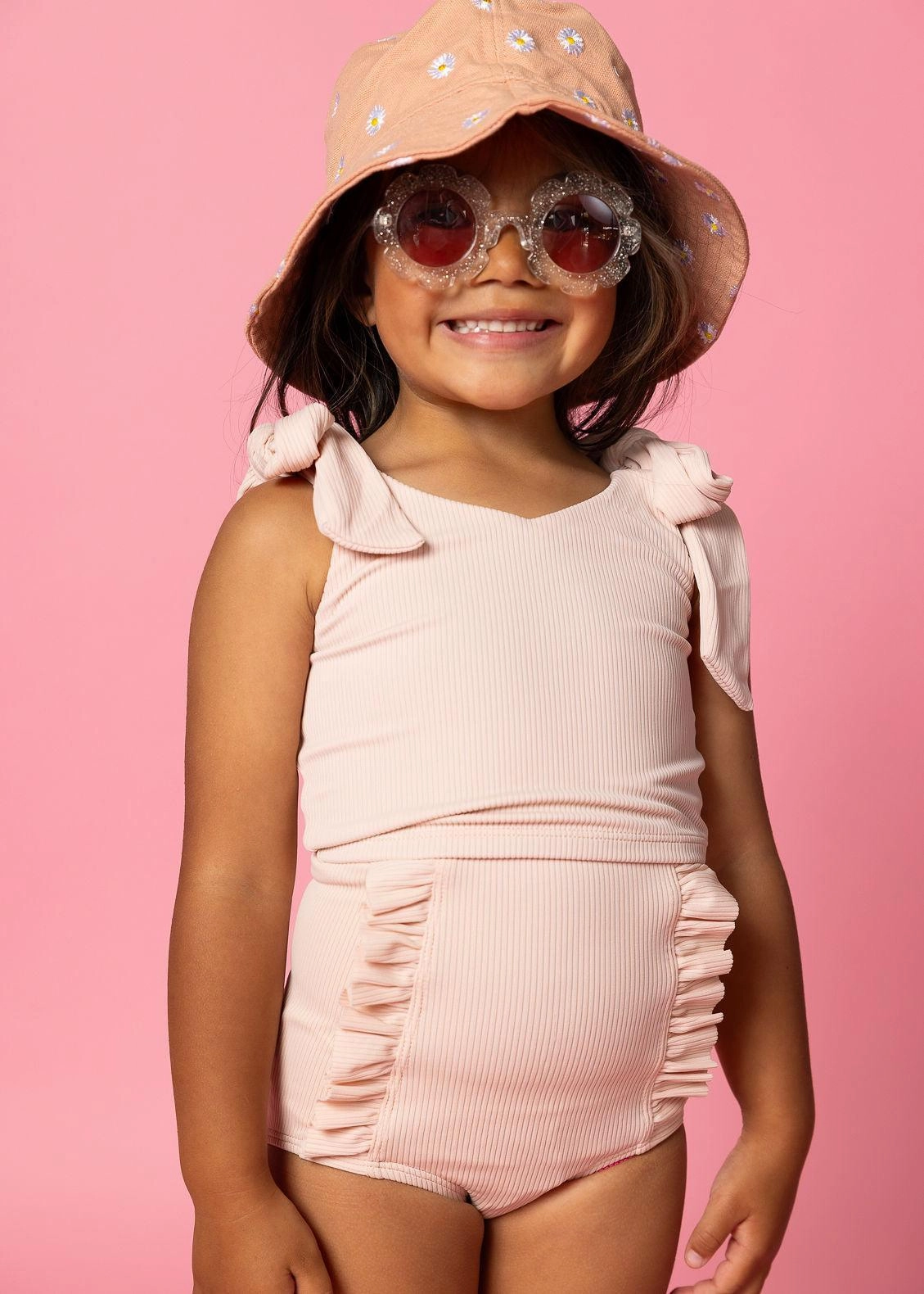 Ribbed Whipped Peach | Mini Knot Top