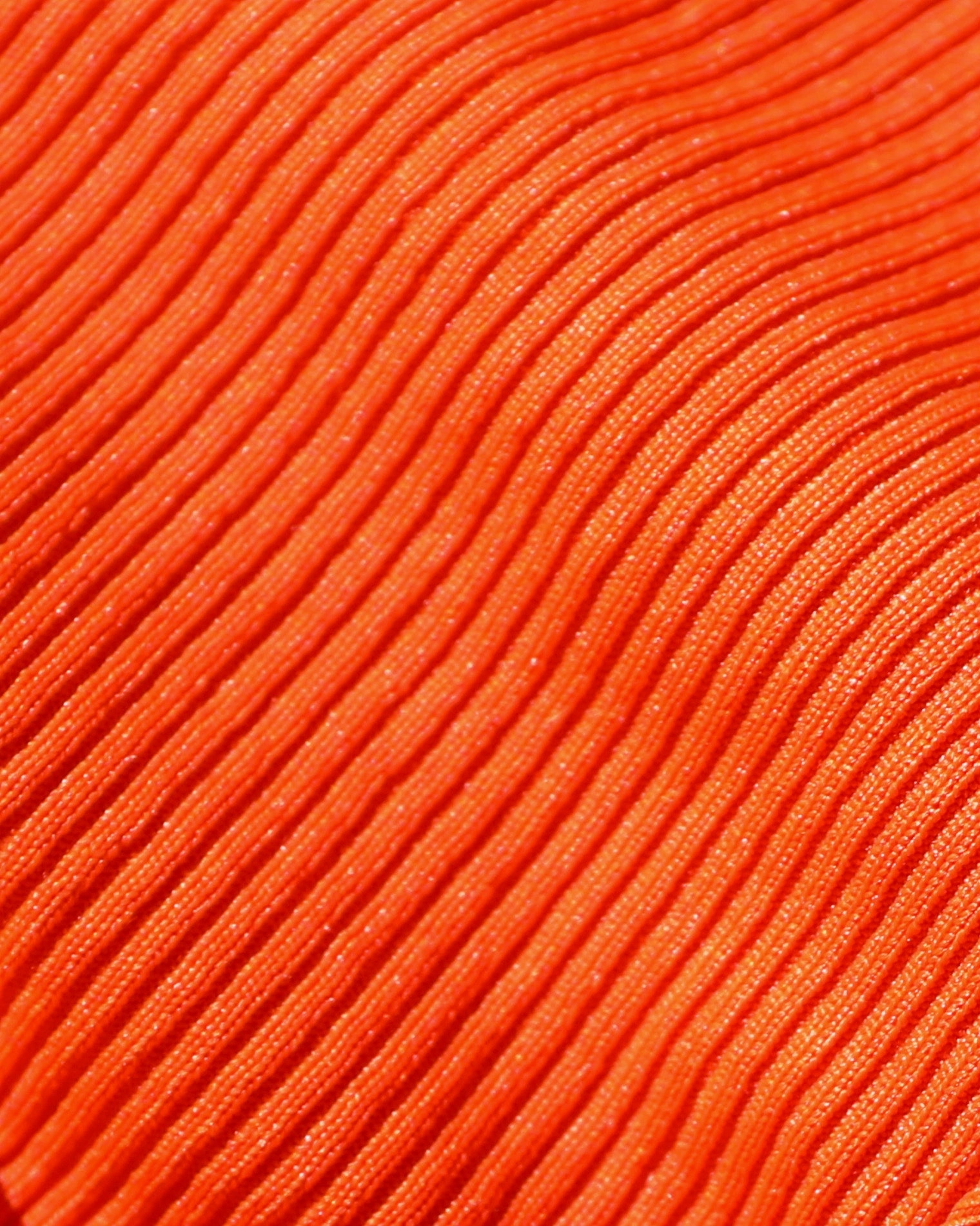 Ribbed Winona Bikini Bottom - Pimento