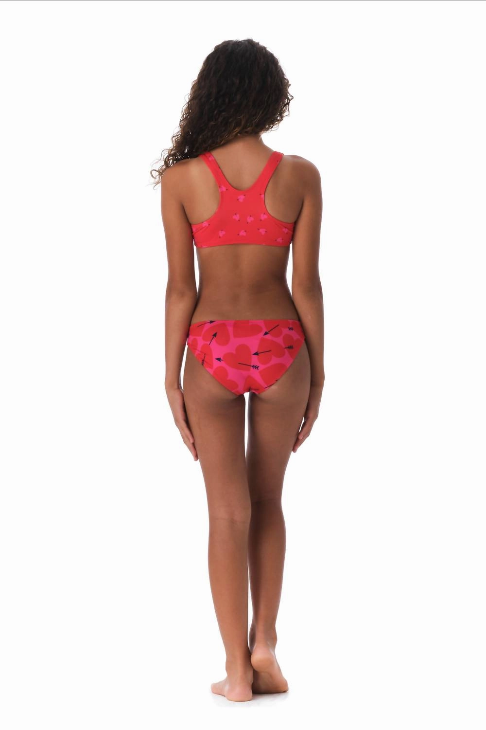 Ring Me Up One Piece Swimsuit In Red
