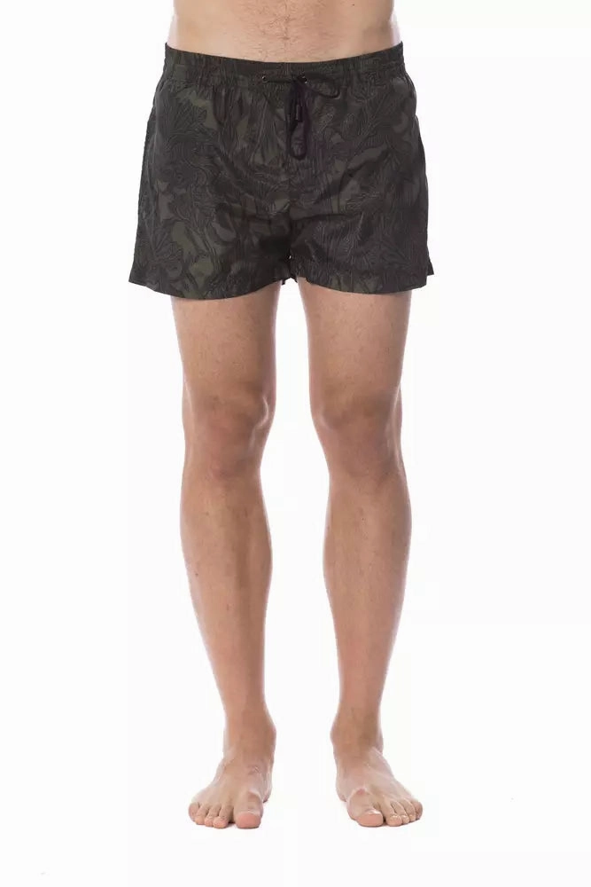Roberto Cavalli Sport Polyester Men Men's Swimwear mens beach swimwear, quick dry mens swimsuits