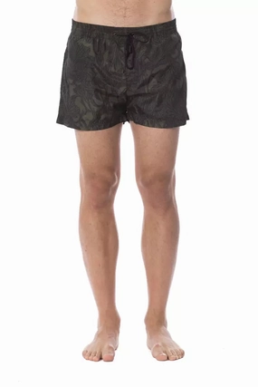 Roberto Cavalli Sport Polyester Men Men's Swimwear mens beach swimwear, quick dry mens swimsuits