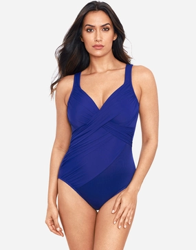 Rock Solid Revele Swimsuit - Azul Blue padded swimwear for women, padded bikini tops
