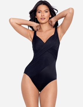 Rock Solid Revele Swimsuit - Black pool-ready swimwear for women, trendy swimwear collection