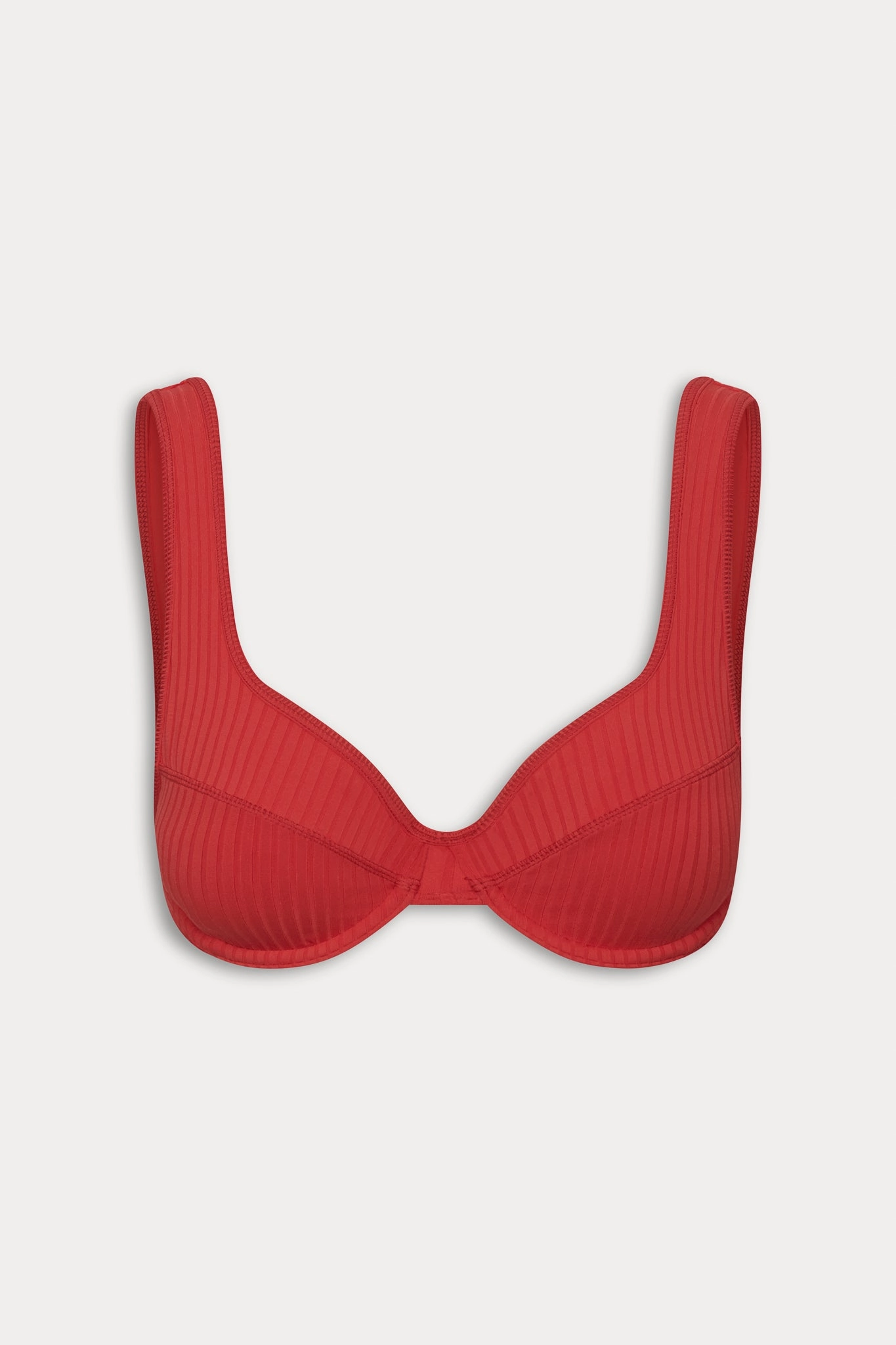 Romeo Underwire Bikini Top - Cherry