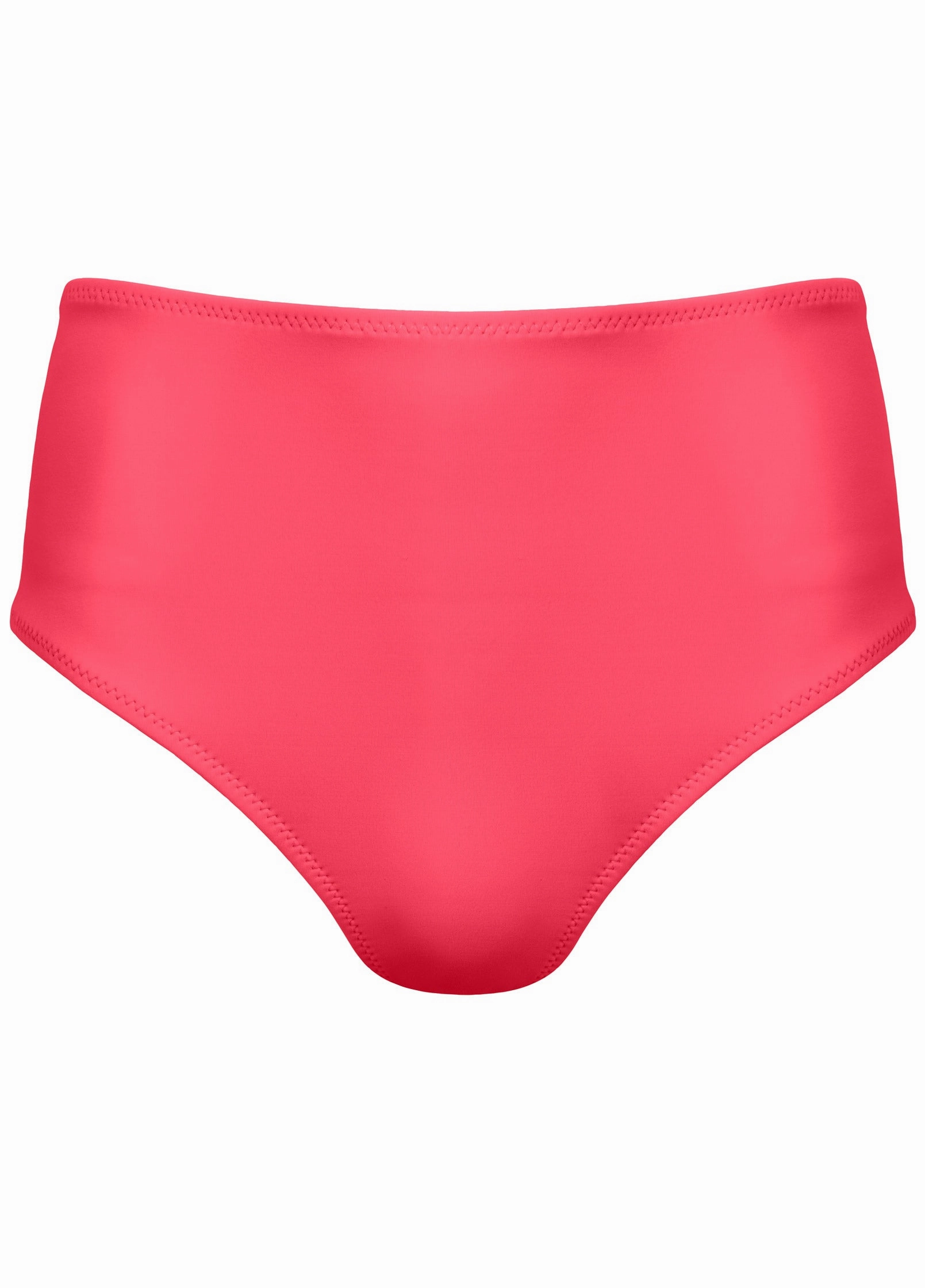 Ruffle Mid-Rise Bottom - Sunset Pink