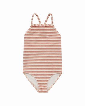 Rylee   Cru Collective Sky One-Piece cute swimsuits for teen girls, modest teen swimwear