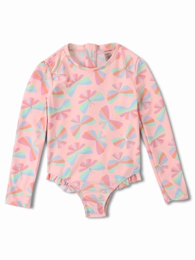 Saint Tropez One Piece Rashguard (Girls 2-7) teen girls' swimwear, trendy swimsuits for teen girls