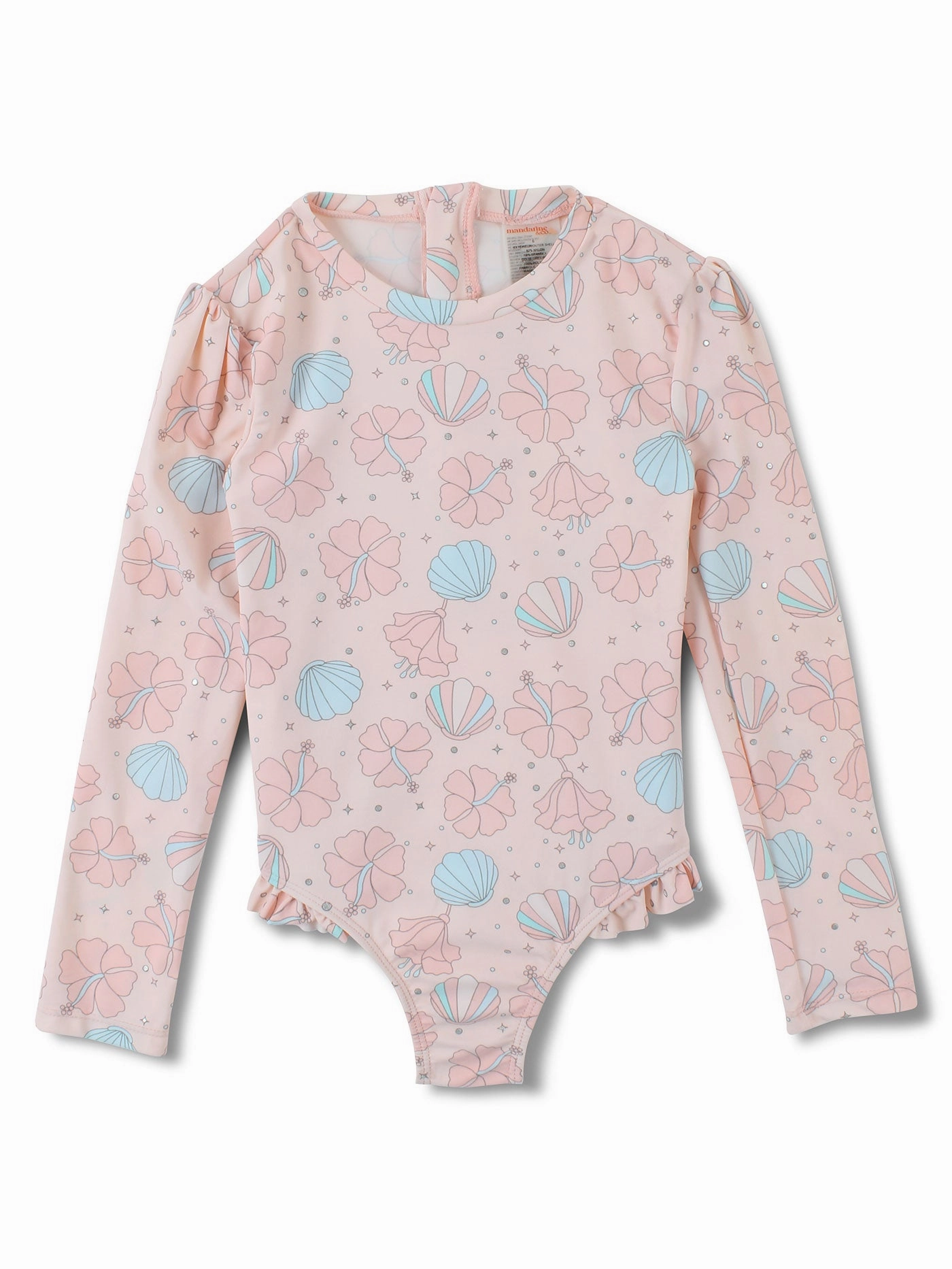 Saint Tropez One Piece Rashguard (Girls 2-7)