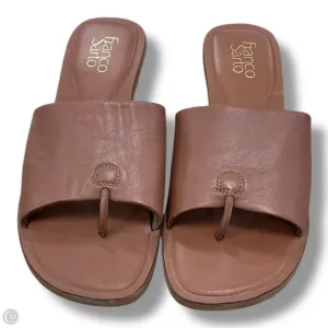 Sandals Flats By Franco Sarto In Brown, Size: 8.5