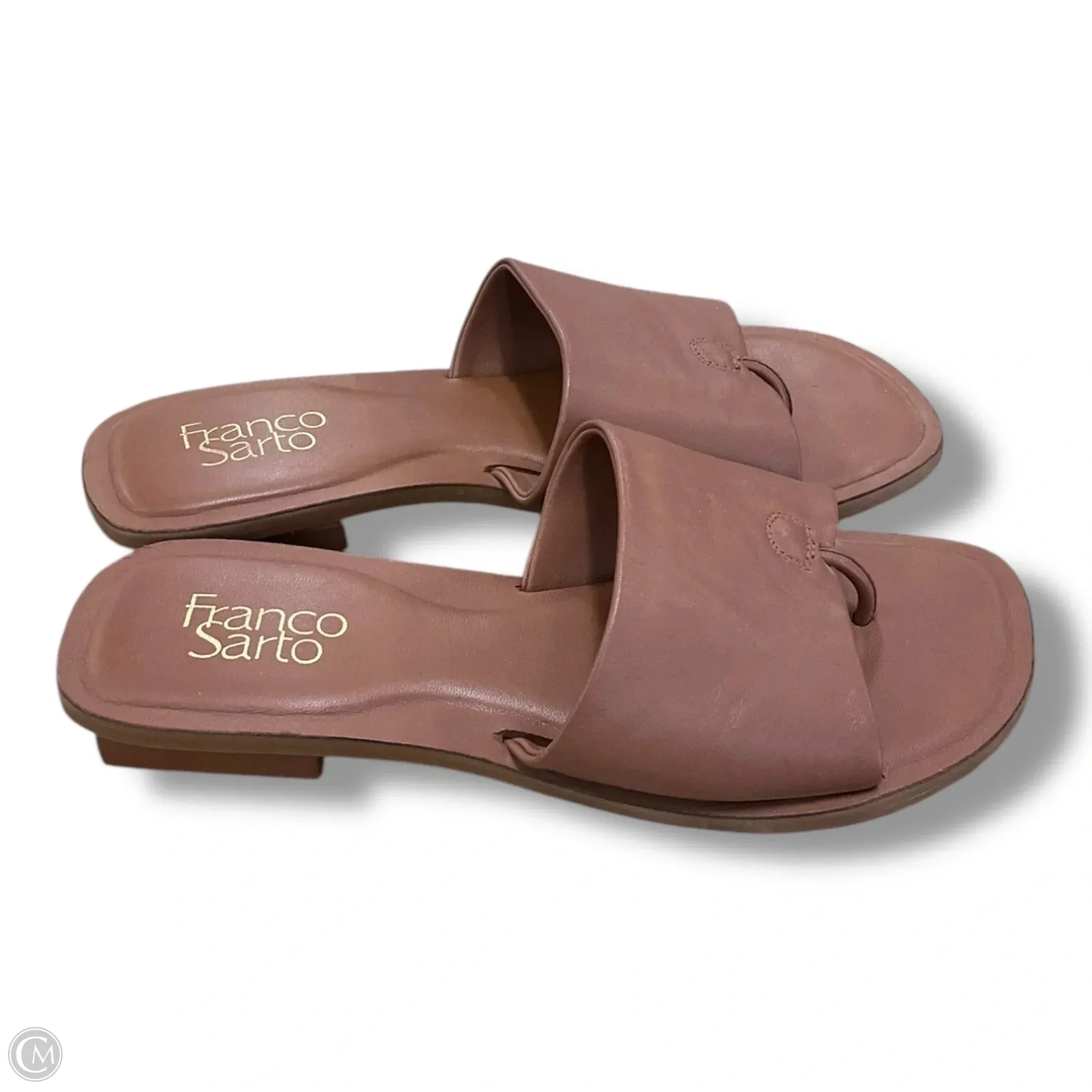 Sandals Flats By Franco Sarto In Brown, Size: 8.5