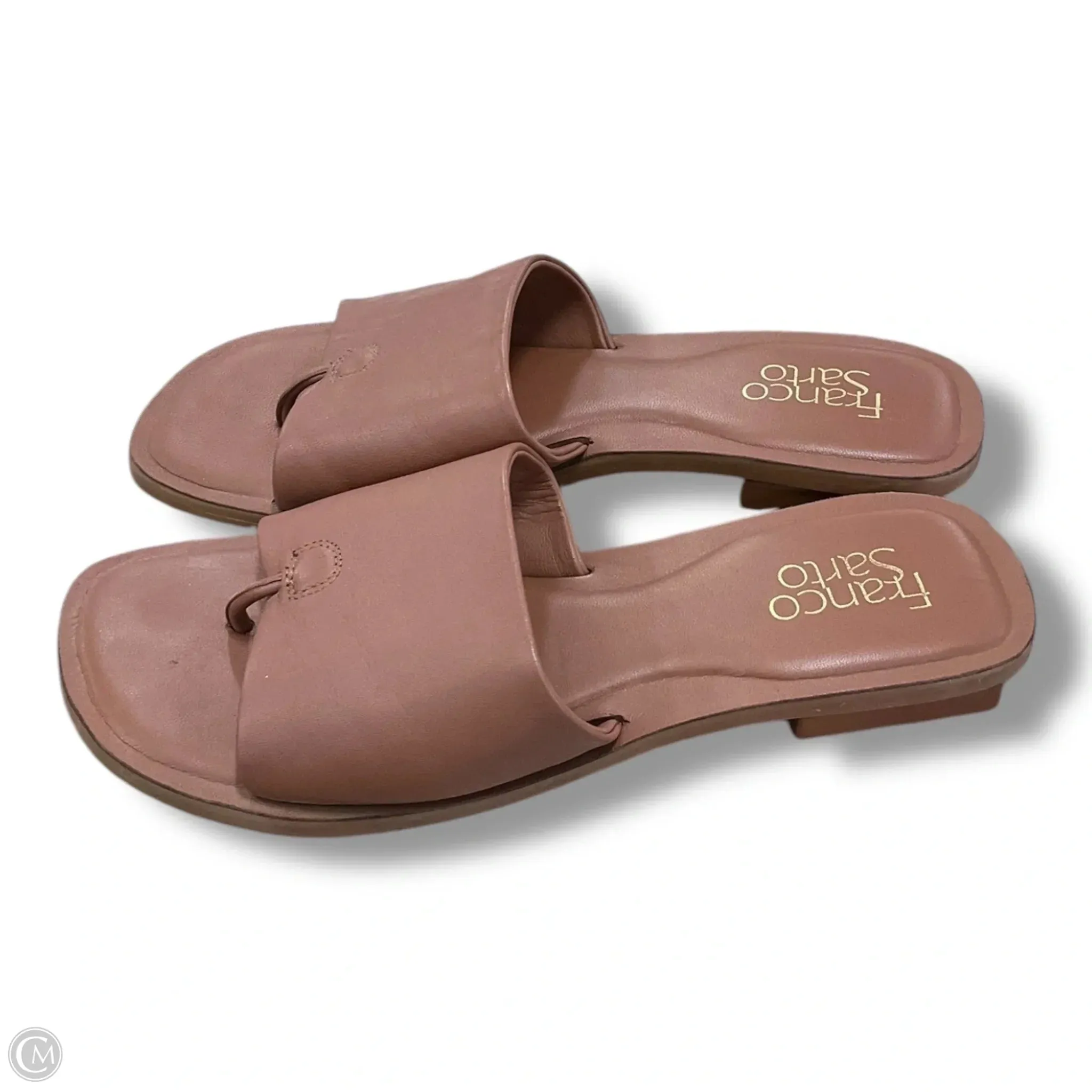 Sandals Flats By Franco Sarto In Brown, Size: 8.5