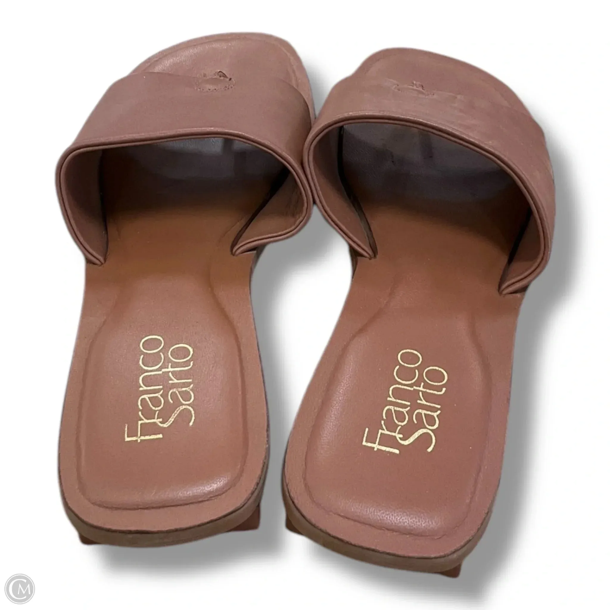 Sandals Flats By Franco Sarto In Brown, Size: 8.5