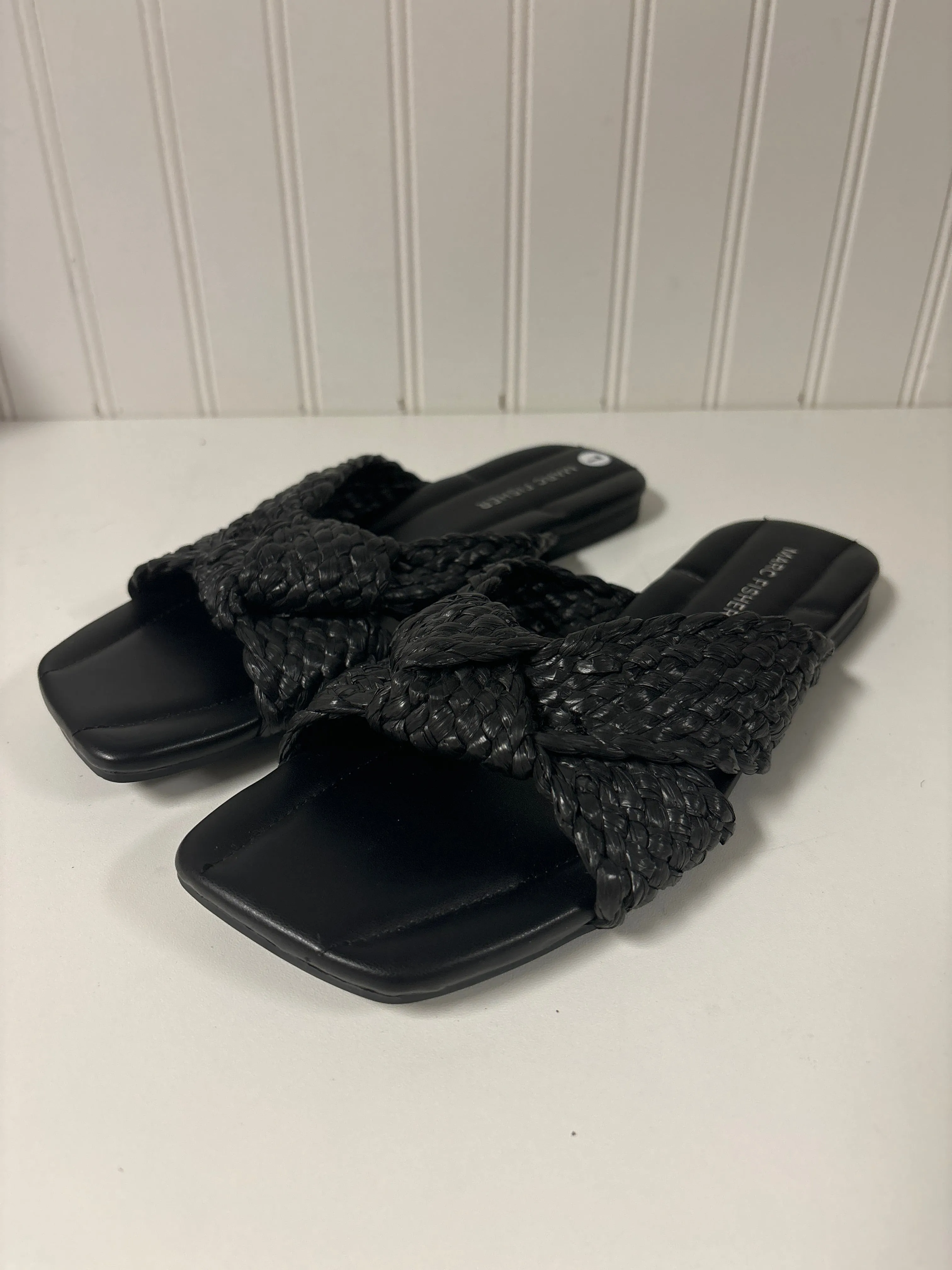 Sandals Flats By Marc Fisher In Black, Size: 7 marc-fisher