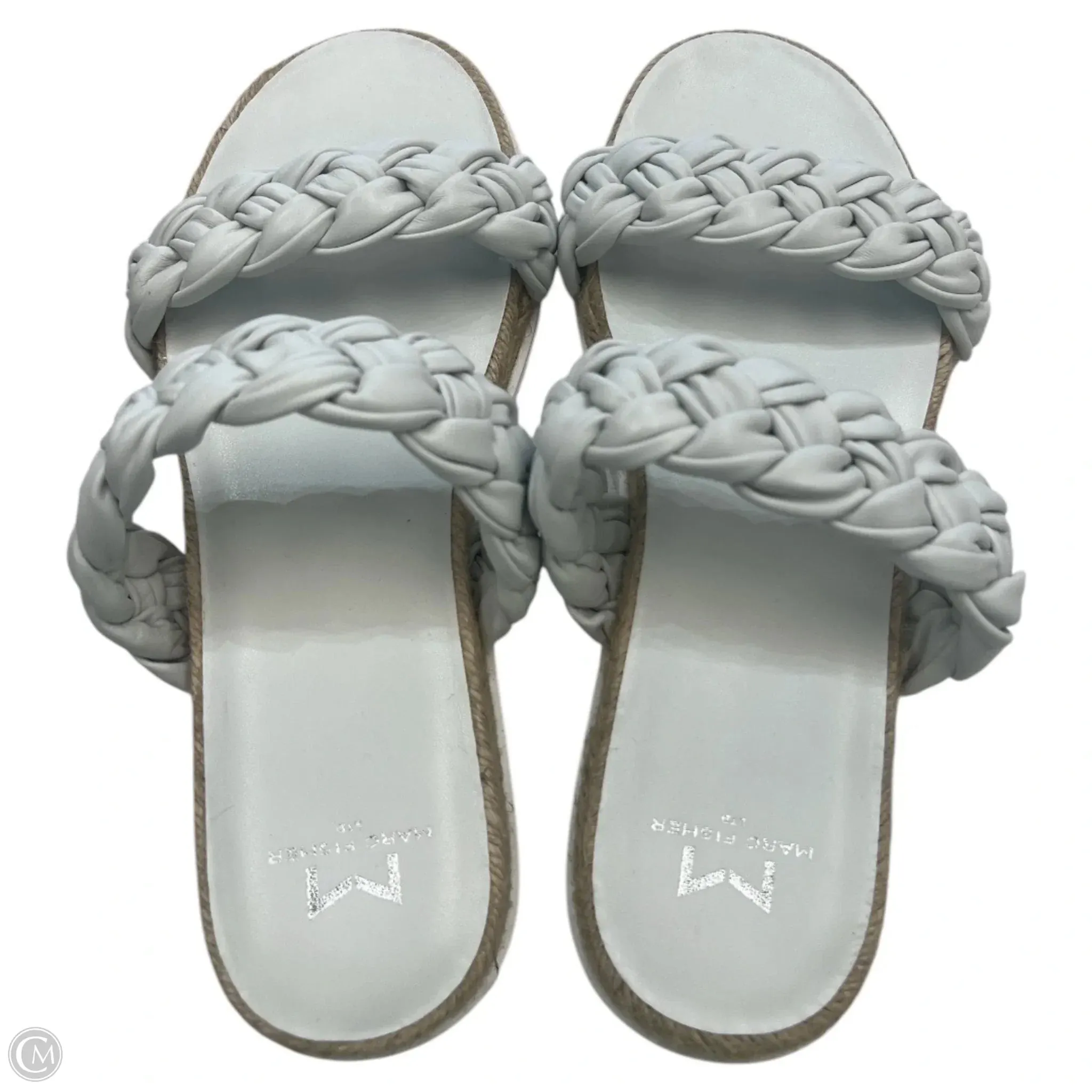 Sandals Flats By Marc Fisher In White, Size: 7.5 marc-fisher