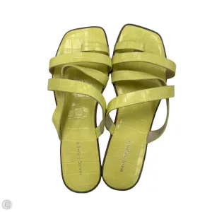 Sandals Flats By Marc Fisher In Yellow, Size: 10 marc-fisher