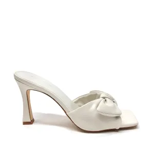 Sandals Heels Block By Marc Fisher In Cream, Size: 9 marc-fisher