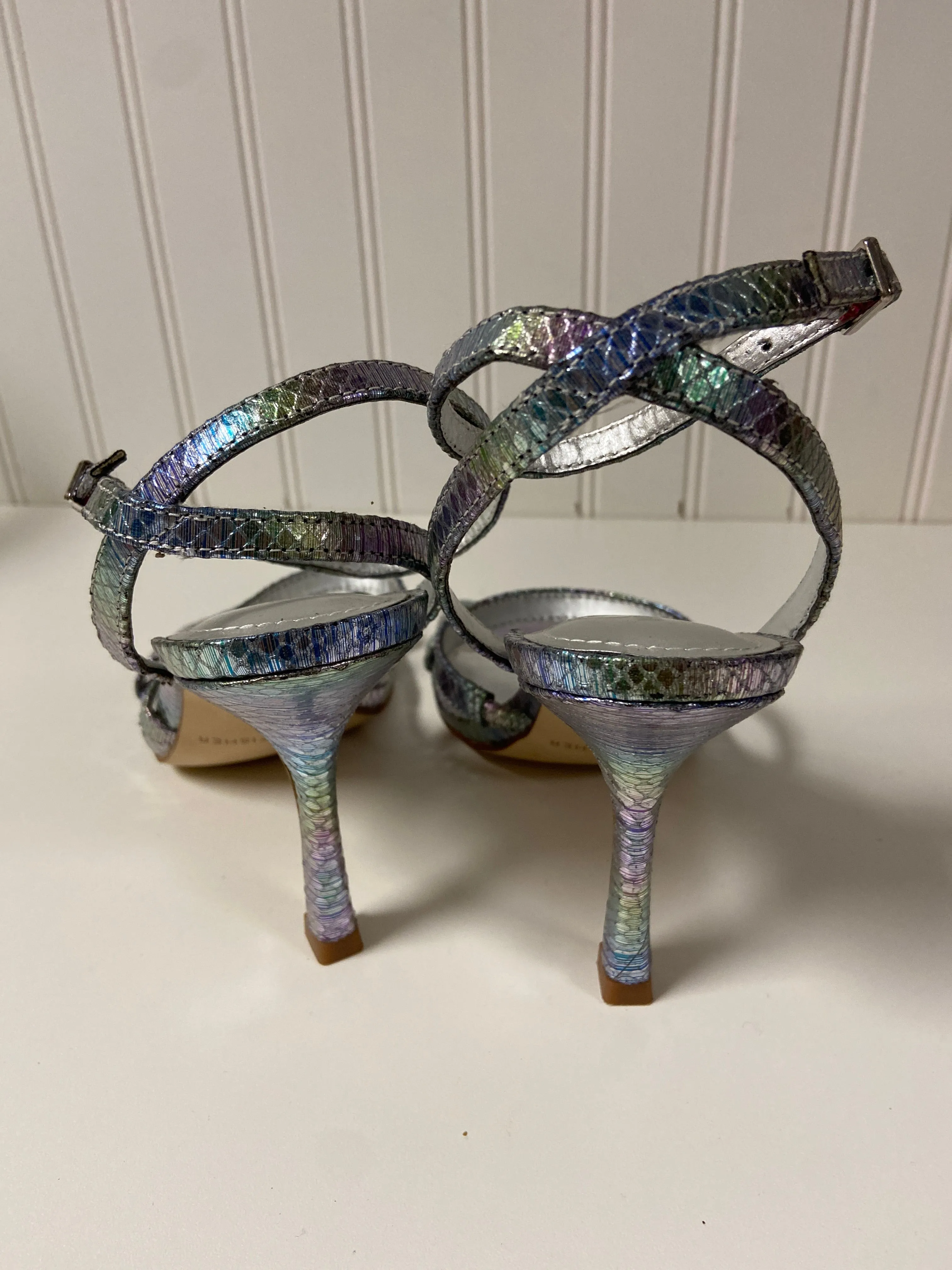 Sandals Heels Stiletto By Marc Fisher In Multi-colored, Size: 7 marc-fisher
