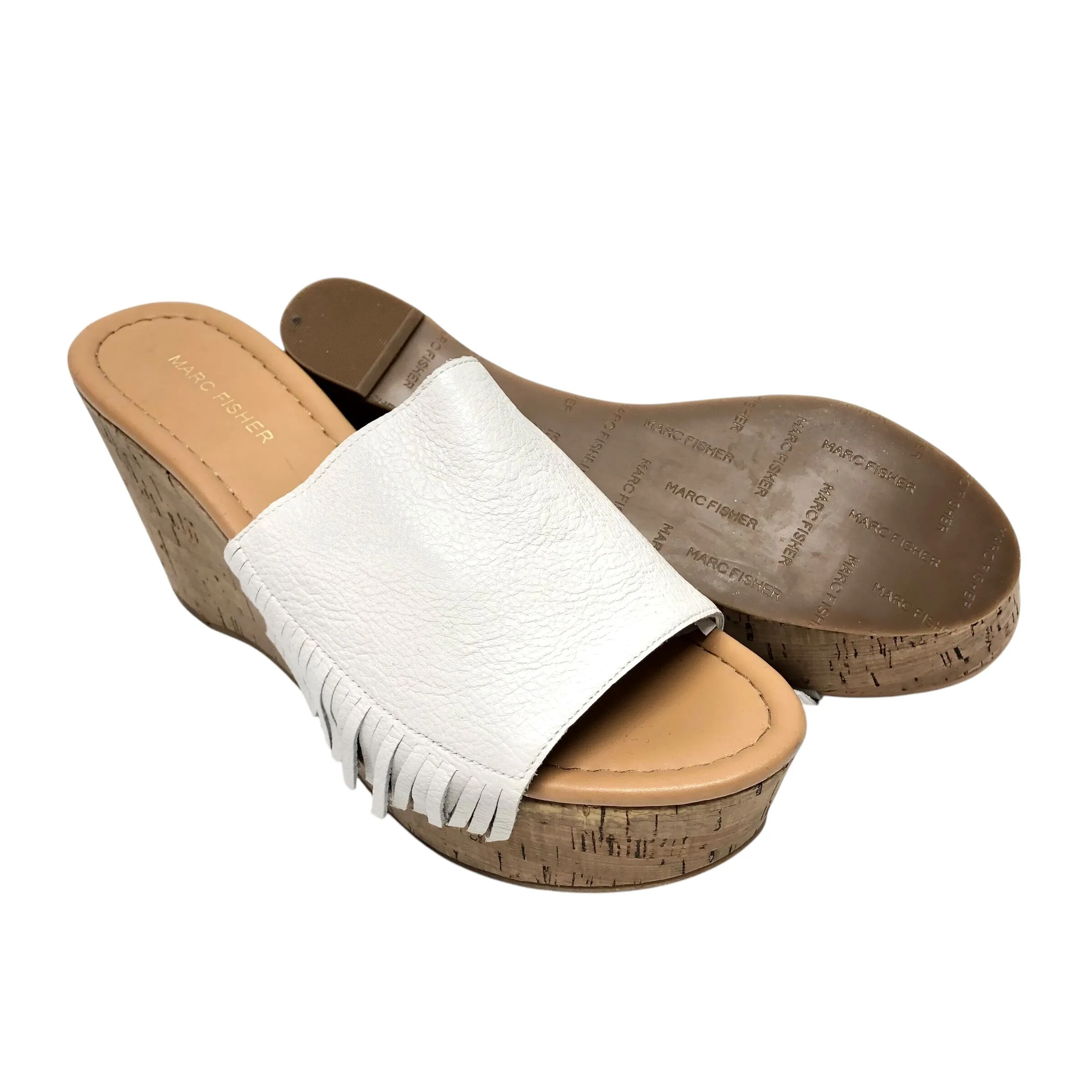 Sandals Heels Wedge By Marc Fisher  Size: 9.5 marc-fisher