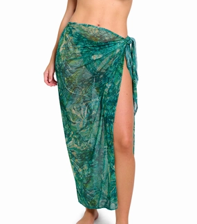 Santorini Tan Through Beach Sarong womens beach swimwear, stylish womens swim sets