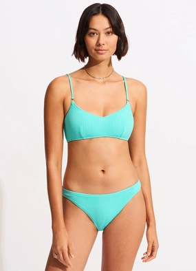 Sea Dive Bralette - Aruba Blue modern womens swimwear, one piece swimsuits women