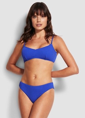 Sea Dive Bralette - Cobalt two-piece bikinis for women, trendy bikinis for beachwear