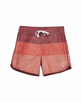 Seaesta Surf Seaesta Scallop Retro Flare Boardshorts boys swimwear sets, boys swim trunks