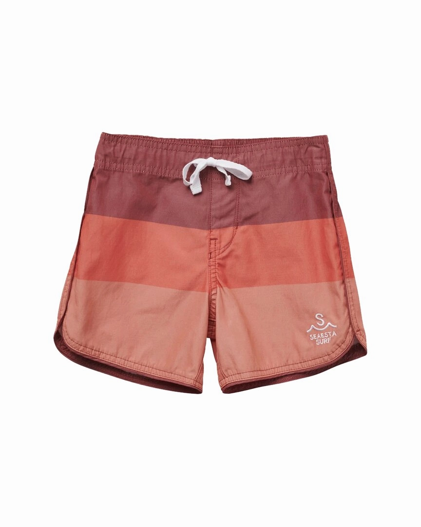 Seaesta Surf Seaesta Scallop Retro Flare Boardshorts boys swimwear sets, boys swim trunks