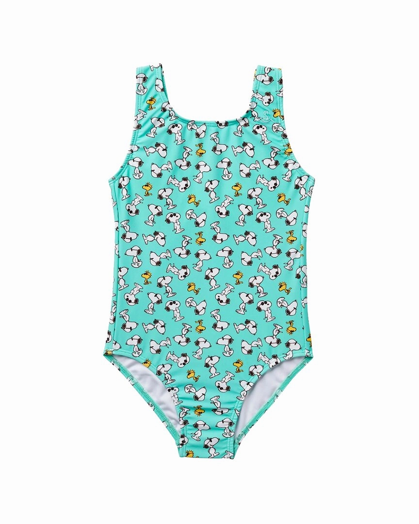 Seaesta Surf x Peanuts Joe Cool Swimsuit cute swimsuits for teen girls, modest teen swimwear