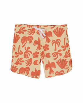 Seaesta Surf x Ty Williams Almond Boardshorts boys swimwear sets, boys swim trunks