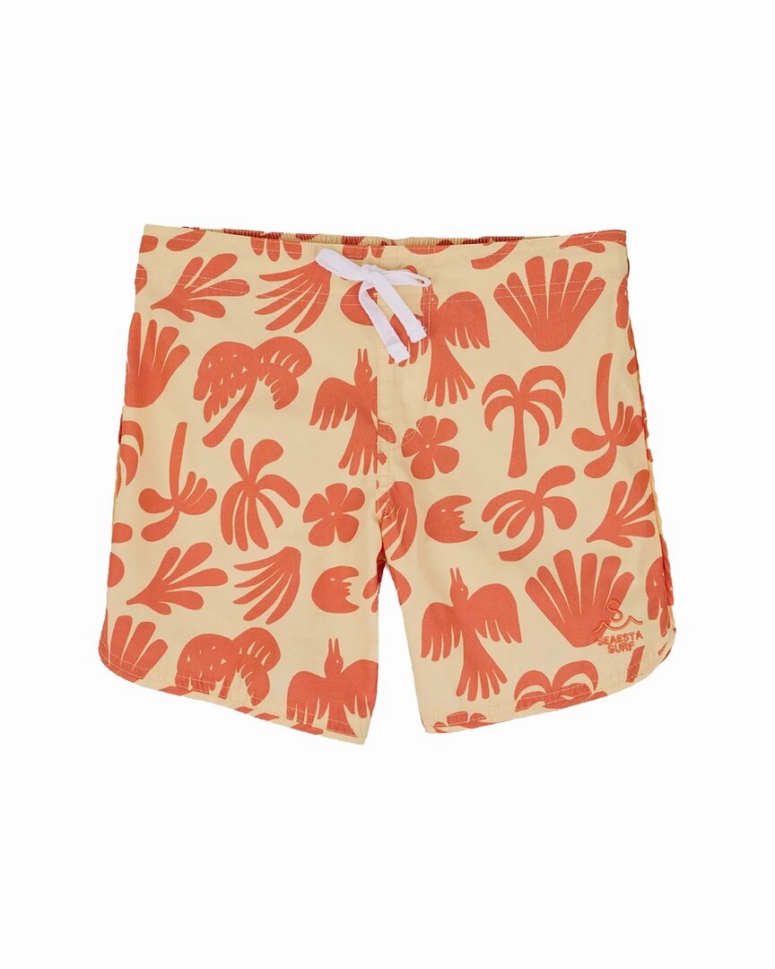 Seaesta Surf x Ty Williams Almond Boardshorts boys swimwear sets, boys swim trunks