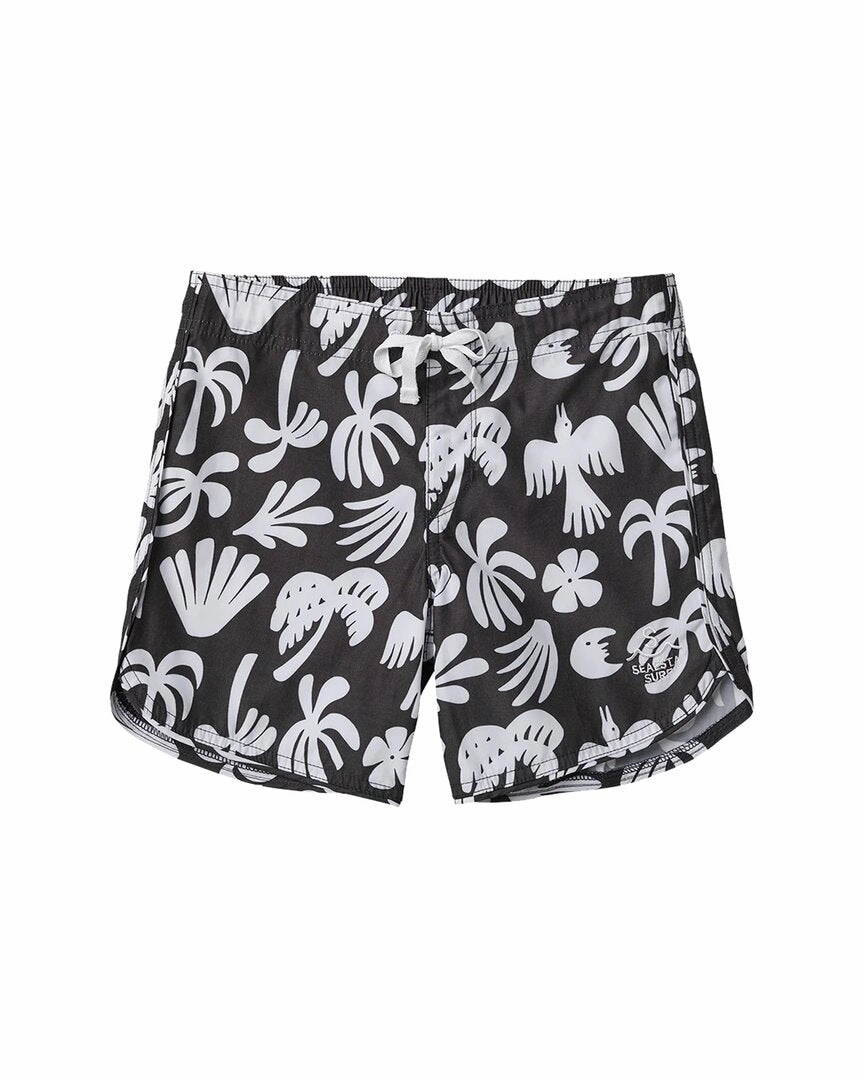 Seaesta Surf x Ty Williams Charcoal Boardshorts boys swimwear sets, boys swim trunks