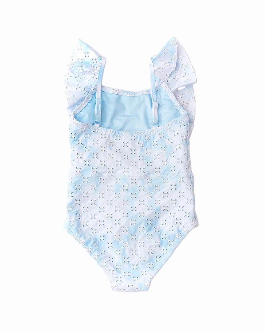 Shade Critters Blue Skies Eyelet Ruffle Swimsuit