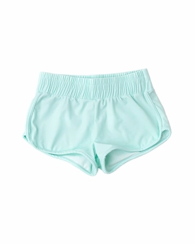 Shade Critters Smocked Waist Active Shorts stylish teen girl swimsuits, teen girls swimwear sets