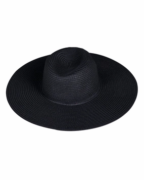 Shady Wide Brim Hat - Black shaping swimwear for women, tummy control sculpting swimsuits