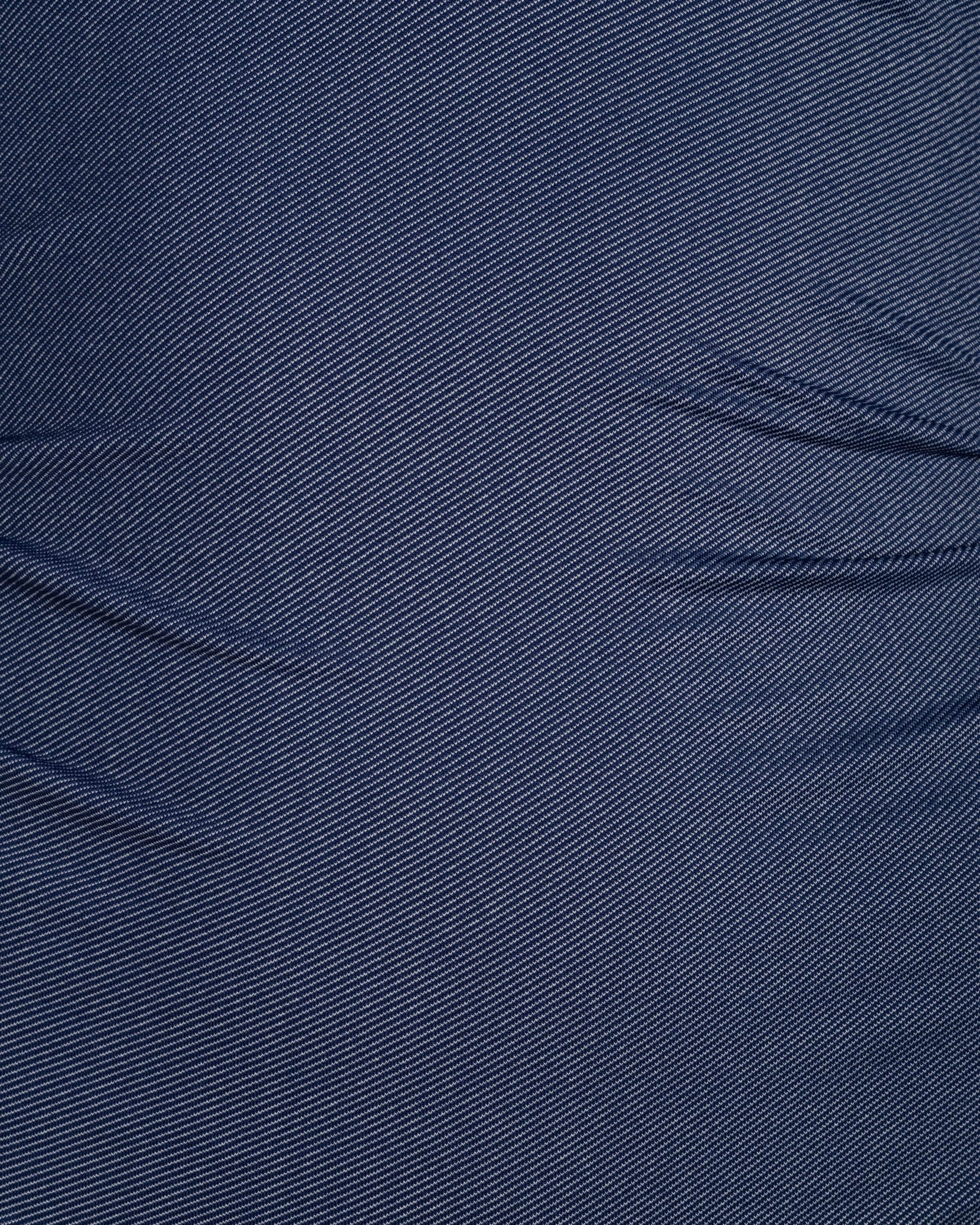Shana Top   Layla U Bottom In Indigo Twill