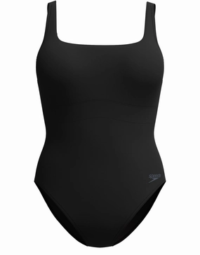 Shaping Contour Eclipse Swimsuit - Black minimalistic swimsuits women, sleek swimwear styles