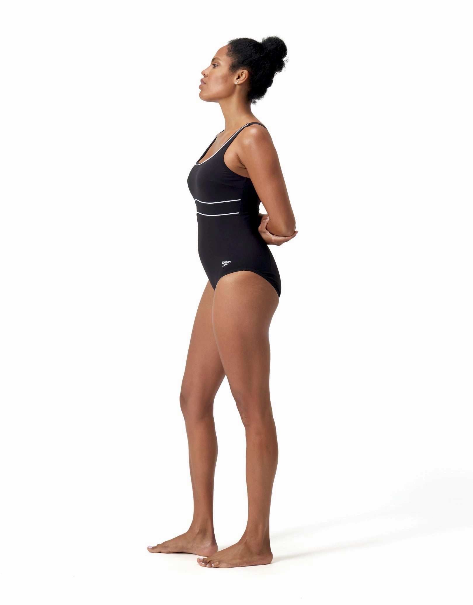 Shaping ContourEclipse Swimsuit - Black/White