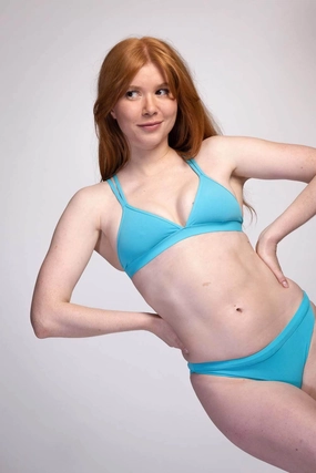 Shara Bikini Top - Hawaii Blue mix and match bikinis, stylish women's bikini options