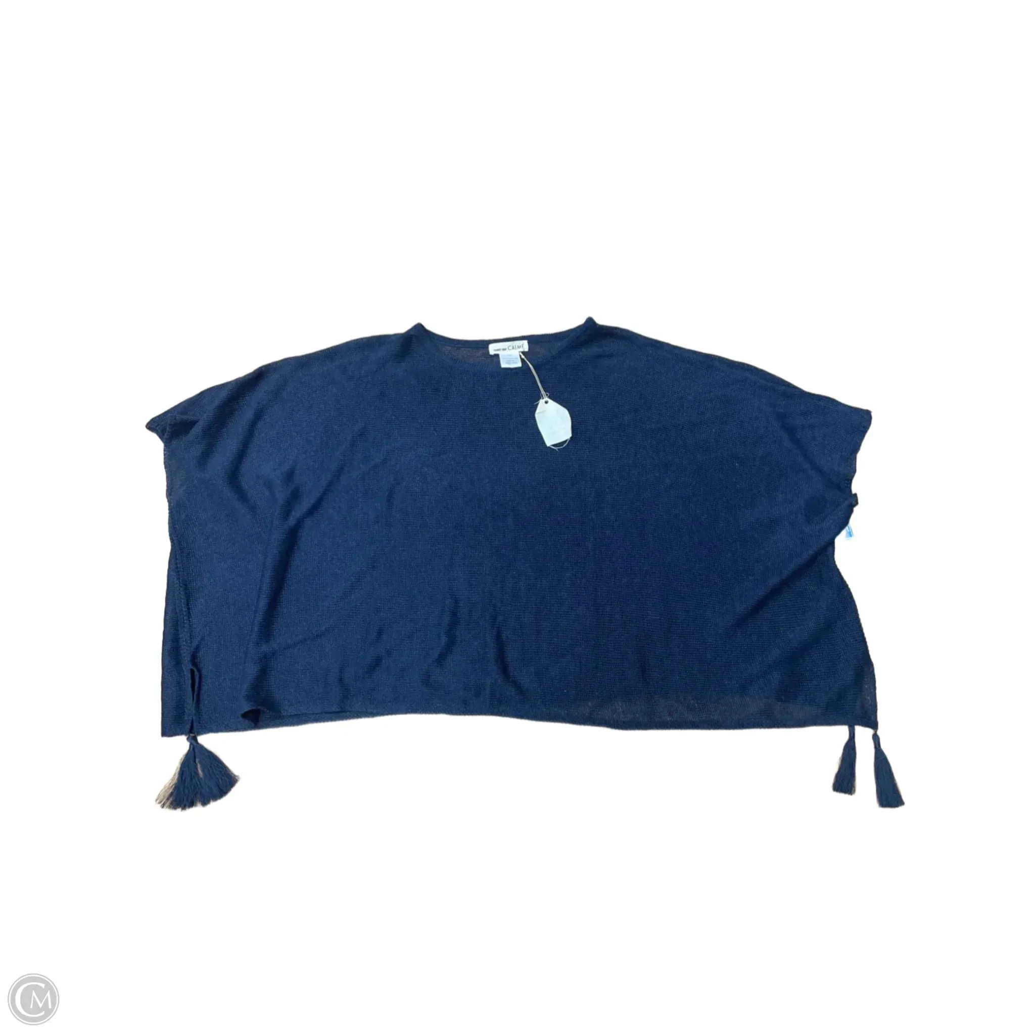 Shawl By Johnny Was In Navy, Size: Xs Johnny Was Clothing